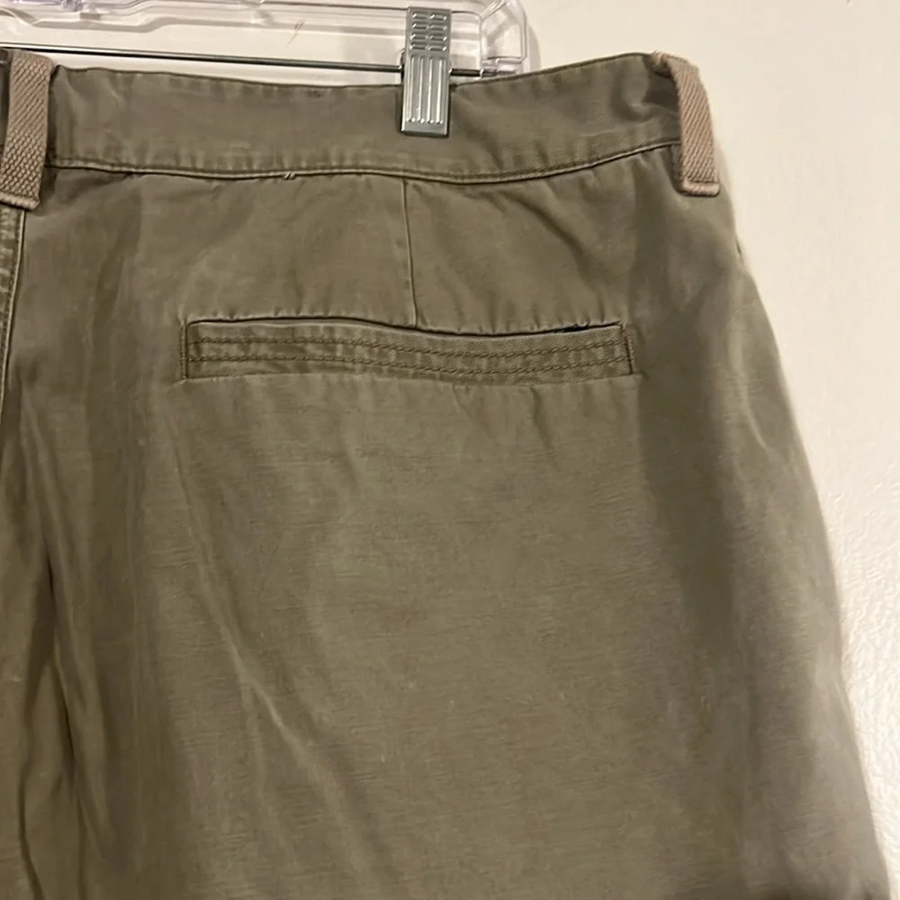 Indigo Palms khaki flat front shorts